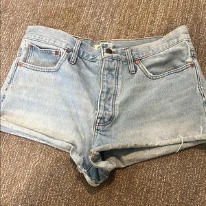 Madewell relaxed denim shorts